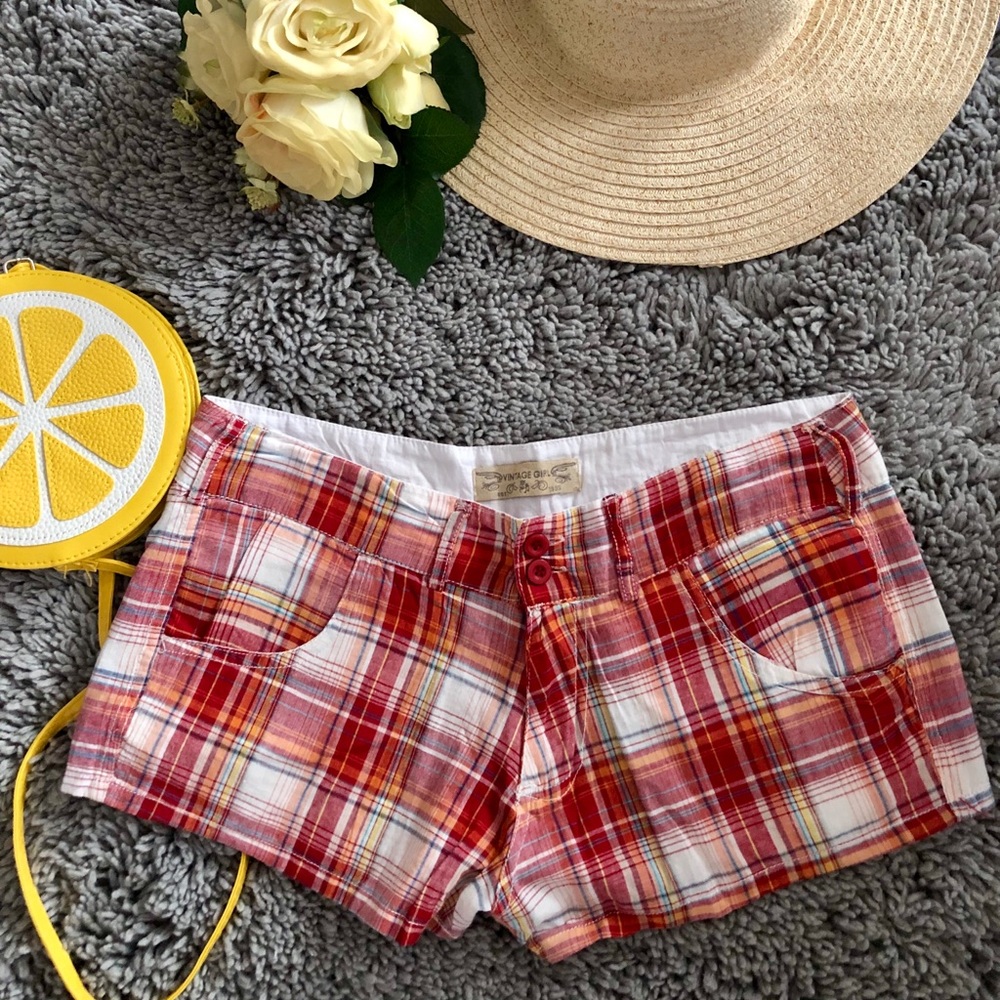 Classic Plaid Shorts